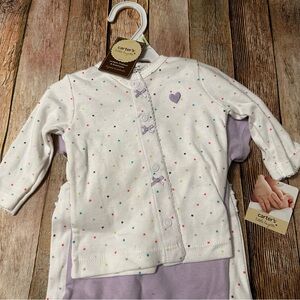 Carter’s 3-pc Little Layette Set Size 3 Months NEW